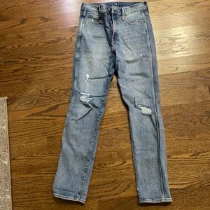 Gap size 28 regular slim straight jeans